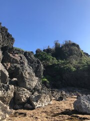 rocks in the mountains