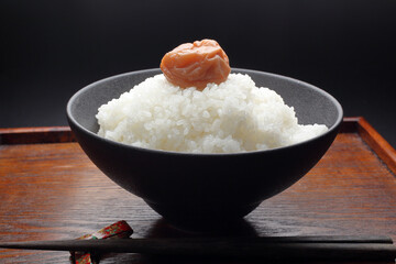 梅干と御飯