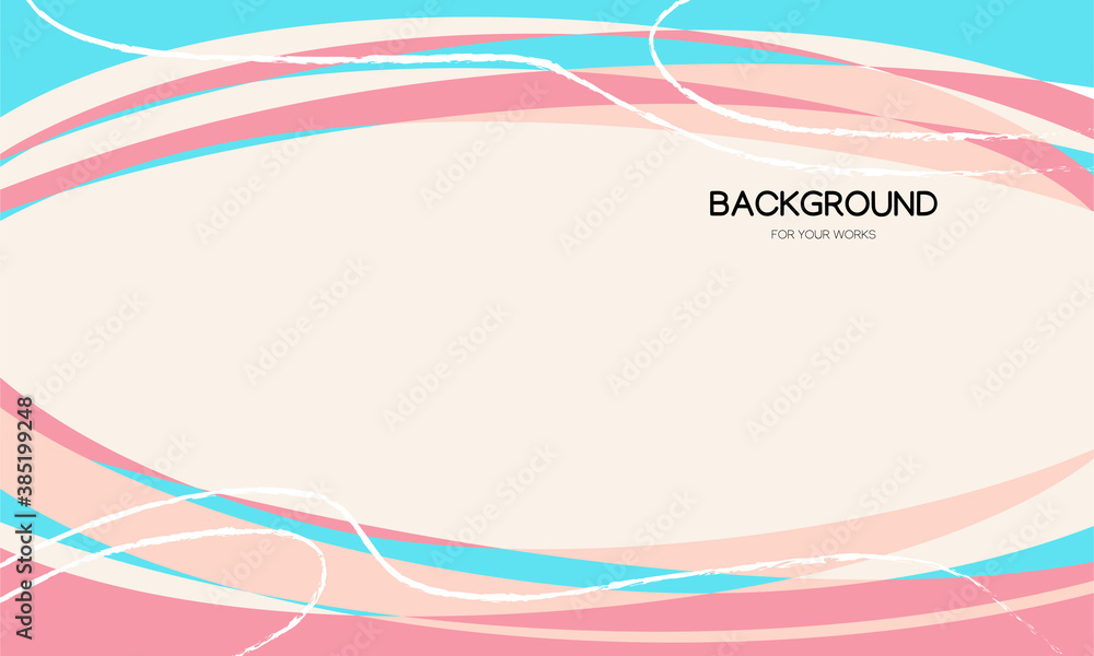 Poster abstract creative background in minimal trendy style. for use in all types of design work. vector il