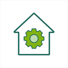 home icon. home icon with . home icon concept for mobile and web design, design element. home icon logo illustration. 