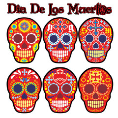 Holy Death, Day of the Dead, mexican sugar skull