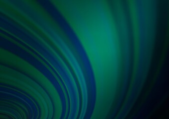 Dark BLUE vector bokeh template.