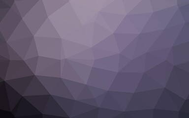 Obraz premium Dark Purple vector low poly cover.