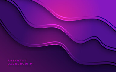 Dynamic abstract background gradient wavy shape