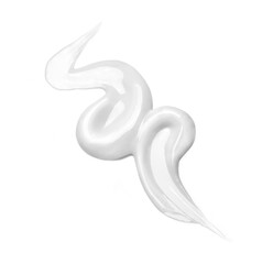 Cosmetic cream isolated on white