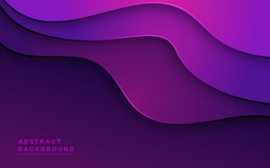 Dynamic abstract background gradient wavy shape