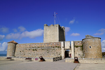 Ancient medieval fortification fort Vauban in Fouras France