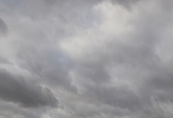 Image of a dark and cloudy sky during the day