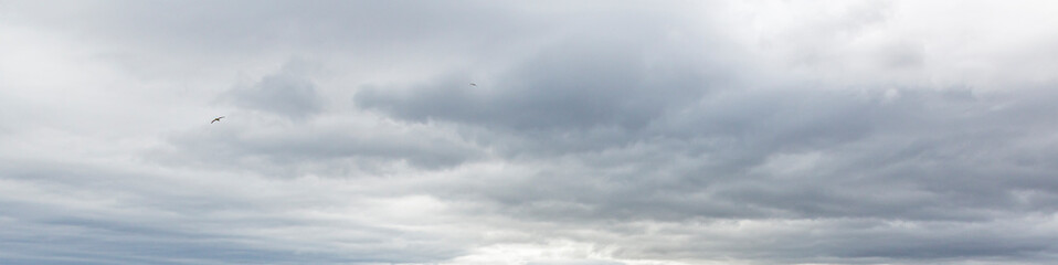 Image of a dark and cloudy sky during the day