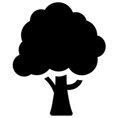 
Short shrub tree icon
