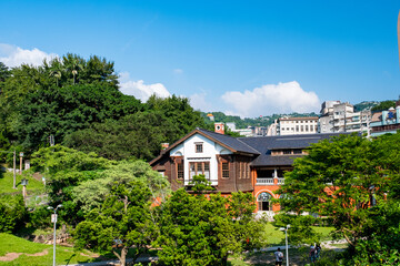TAIWAN, TAIPEI - 6th Oct 2019 - Beitou Hot Spring museum.