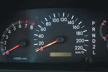 Car speed miles
