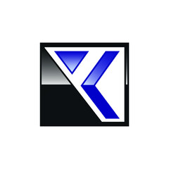 this creative and unique latter K logo. this is a very custom and original vector logo. 