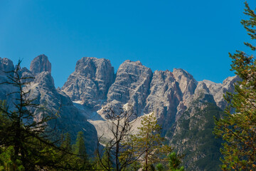 the beauty of the Dolomites. Italy