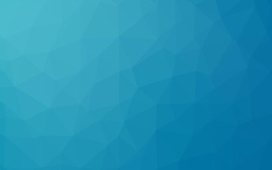 Light BLUE vector polygon abstract backdrop.