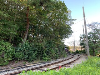 railway in the countryside