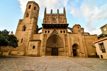 cathedral of segovia spain, photo as a background