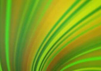 Light Green vector blur pattern.
