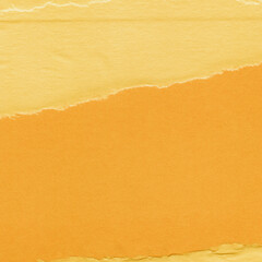 Colorful torn paper collage close-up. Texture made from various paper and cardboard parts. Damaged old paper background. Vintage blank wallpaper. Material design backdrop.