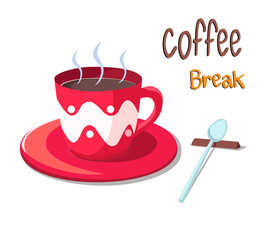 Ceramic cups have various patterns, very beautiful.