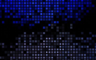 Dark BLUE vector texture in rectangular style.