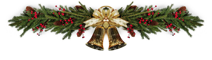 Jingle bells Christmas fir decoration