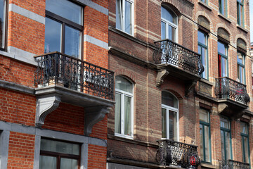 Brüssel: Schöne Altbau-Fassaden	