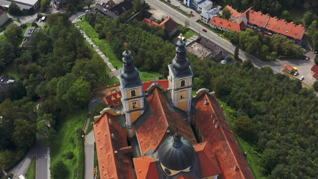 Mariatrost Basilica in 11th district of the Austrian city of Graz. Famous pilgrimage site