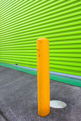 Fototapeta premium 工場のシャッター