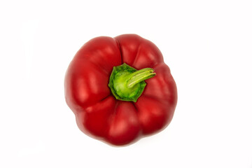 red bell 
Bulgarian pepper isolated on white background
