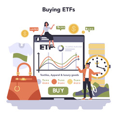 Textile, apparel, footwear and luxury goods production online service