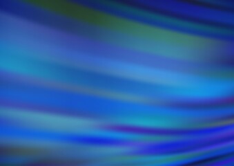 Fototapeta premium Light BLUE vector blurred bright background.