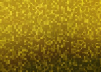 Light Green, Yellow vector cover in polygonal style.