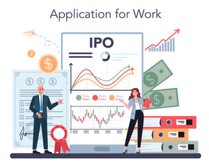 Initial Public Offerings specialist online service or platform