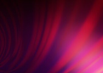 Dark Pink vector blurred shine abstract background.