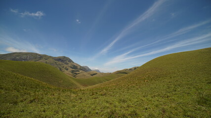 landscape with mountains