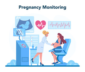 Gynecologist, reproductologist and women health concept. Human