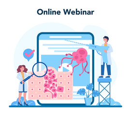 Professional oncologist online service or platform. Cancer disease