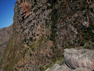 mountainside rockface Cedarberg