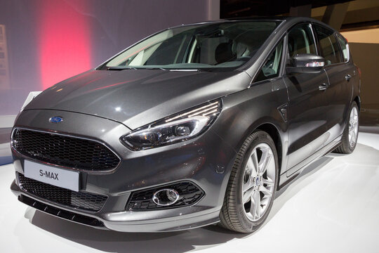 Ford S-MAX car at the AutoRAI 2015. AMSTERDAM - APRIL 16, 2015.