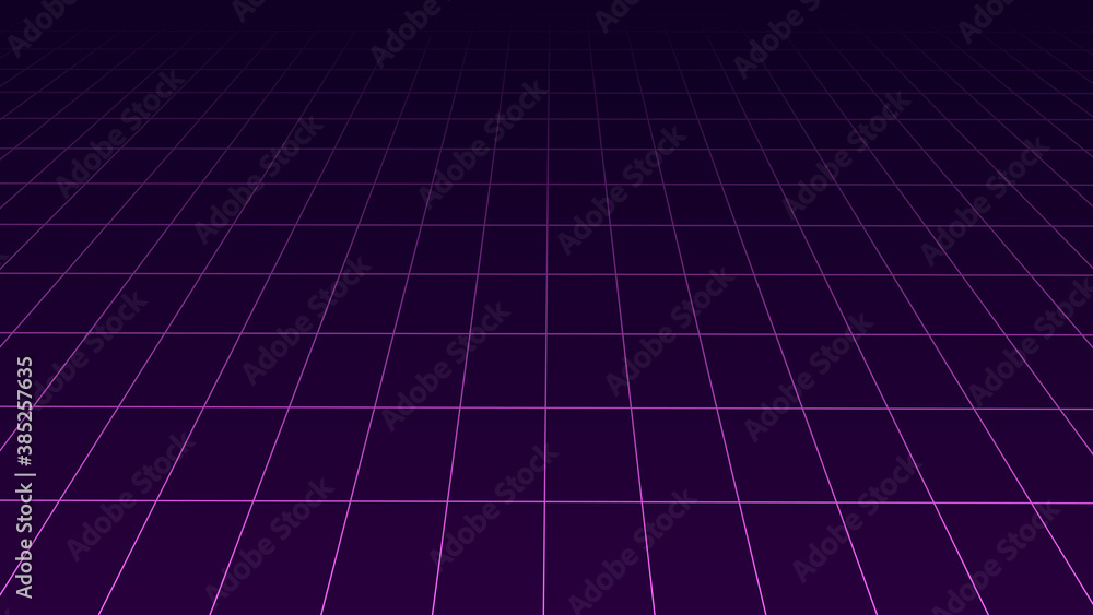 Poster vector perspective grid. detailed lines forming an abstract background
