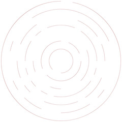 Radial, radiating lines abstract burst element. Concentric whirligig volute, helix spreading stripes. Circular, cyclic strips, streaks circle shape.Twist, spiral and rotation,loop concept illustration