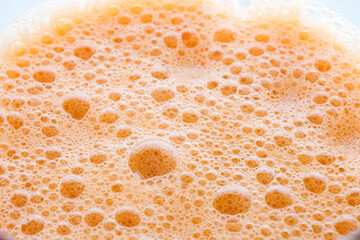 ジューサーの泡