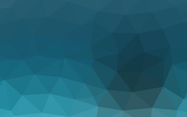 Obraz premium Light BLUE vector abstract polygonal layout.