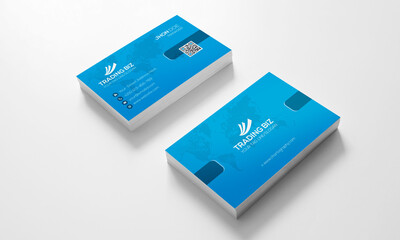 trading biz business card template