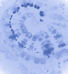 Indigo Tie Dye. Color Love Background. Abstract 