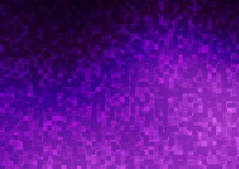 Light Purple vector backdrop with rectangles, squares.