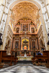 Fototapeta na wymiar Cordoba : Cathedral Mezquita, Andalusia, Spain