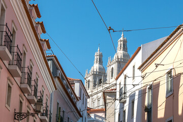 discovery of the city of Lisbon in Portugal. Romantic weekend in Europe.