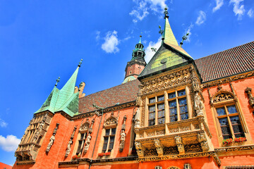 Obraz premium Stary Ratusz we Wrocławiu